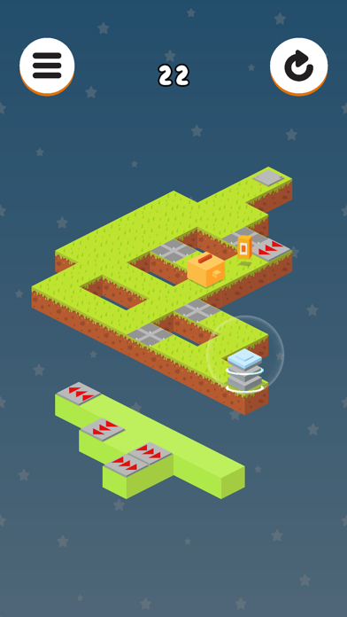 Chicken Run - Platform Puzzle স্ক্রিনশট