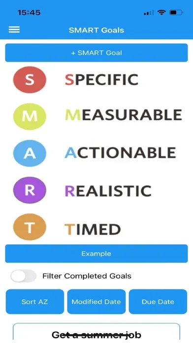 Ảnh chụp màn hình của My SMARTDreams