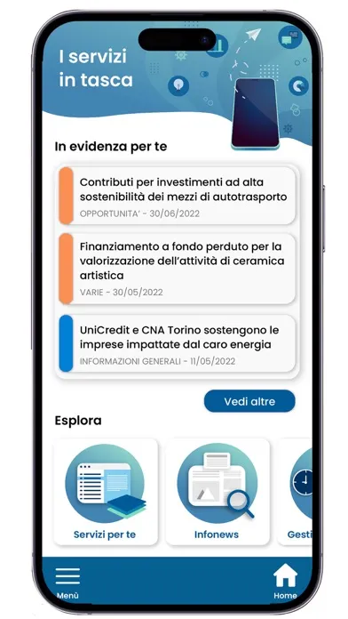 Скриншоты CNA Torino Impresa Facile
