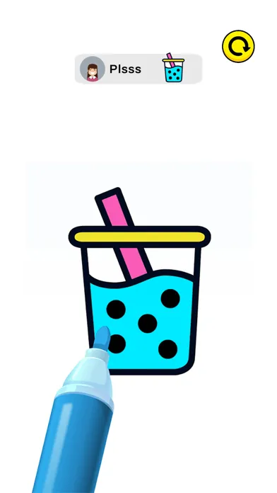 Zrzuty ekranu Color Away 3D - Bubble Tea Art