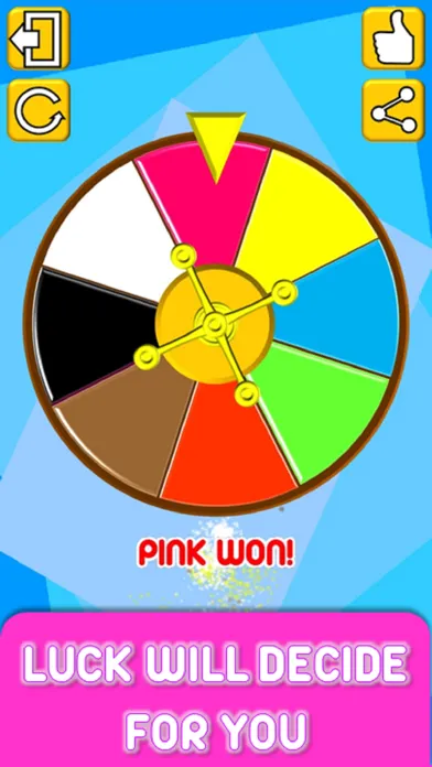 Spin the wheel-Spinner decider Screenshots