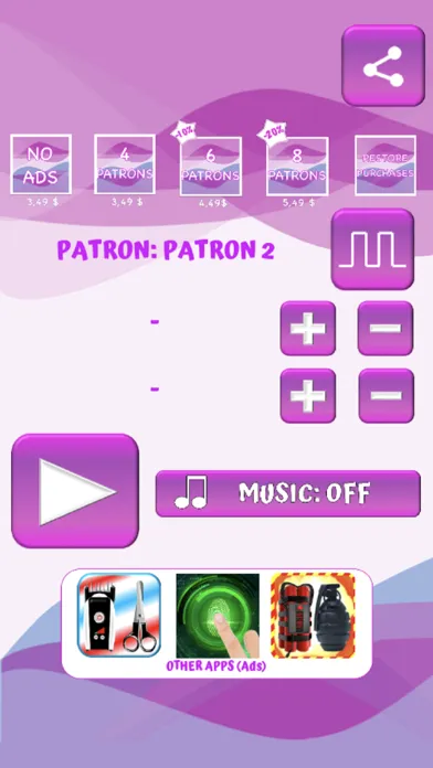 Captures d'écran de Vibrator-Vibration Massage