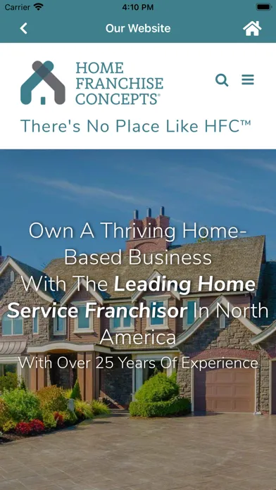 HFC Referrals Screenshots