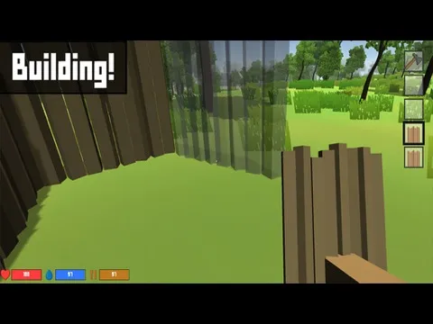 ภาพหน้าจอของ Pixel Block Survival Craft iPad 