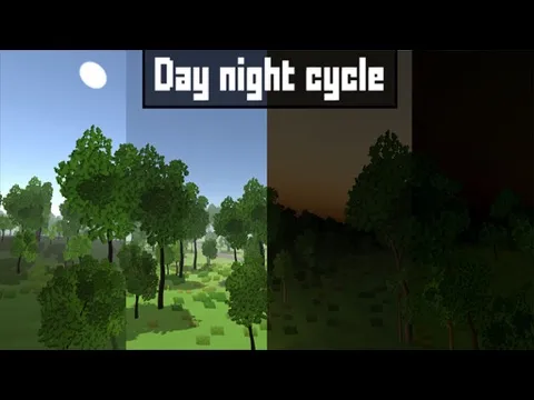 ภาพหน้าจอของ Pixel Block Survival Craft iPad 