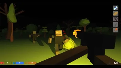 ภาพหน้าจอของ Pixel Block Survival Craft