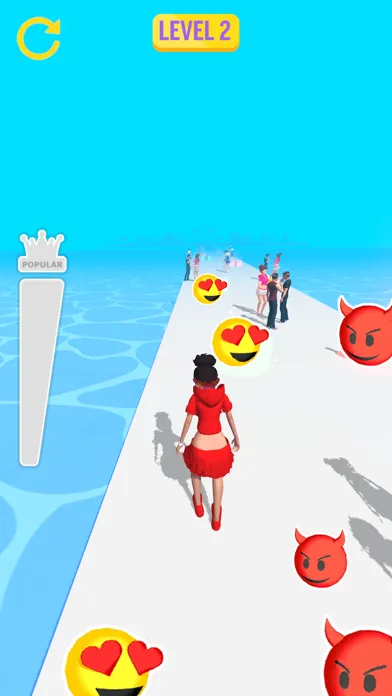 Capturas de tela do Hotties Streamer 3D -Honey Run