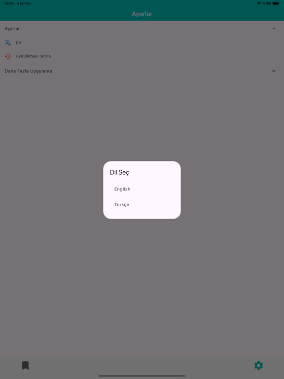 Screenshot di HMS Bookmarks iPad 