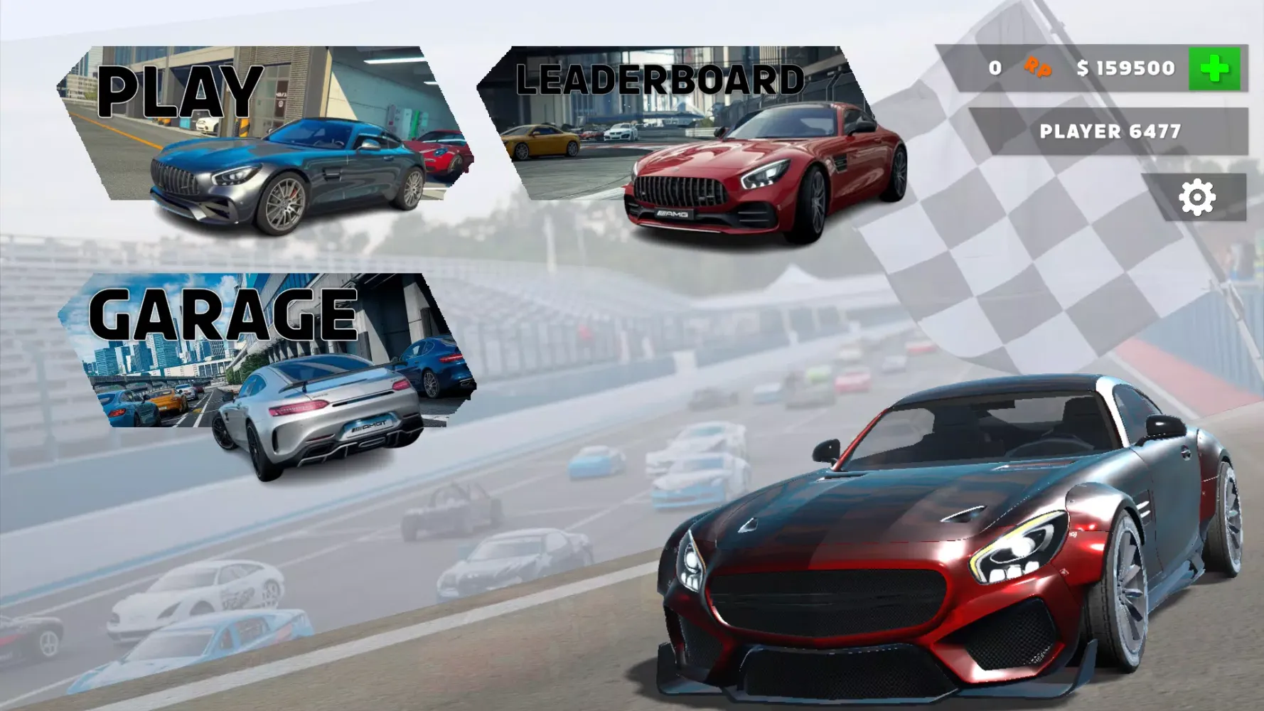 Zrzuty ekranu Real AMG GT Racing Driving
