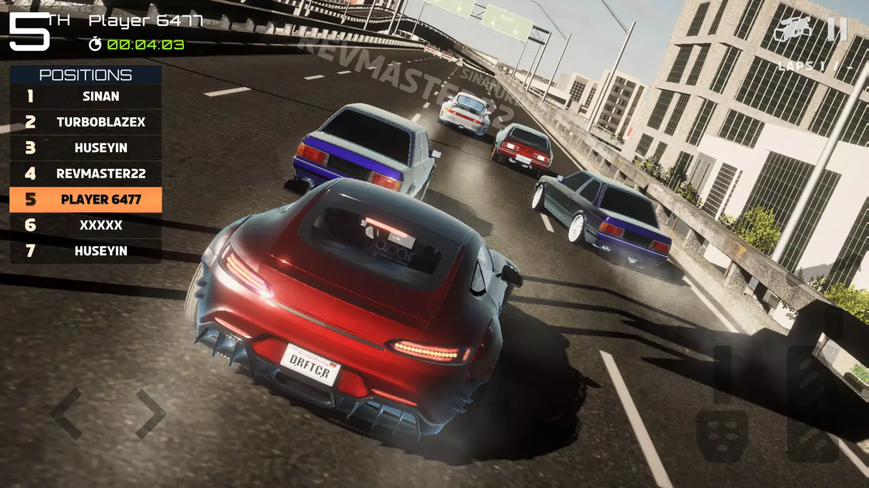 Zrzuty ekranu Real AMG GT Racing Driving