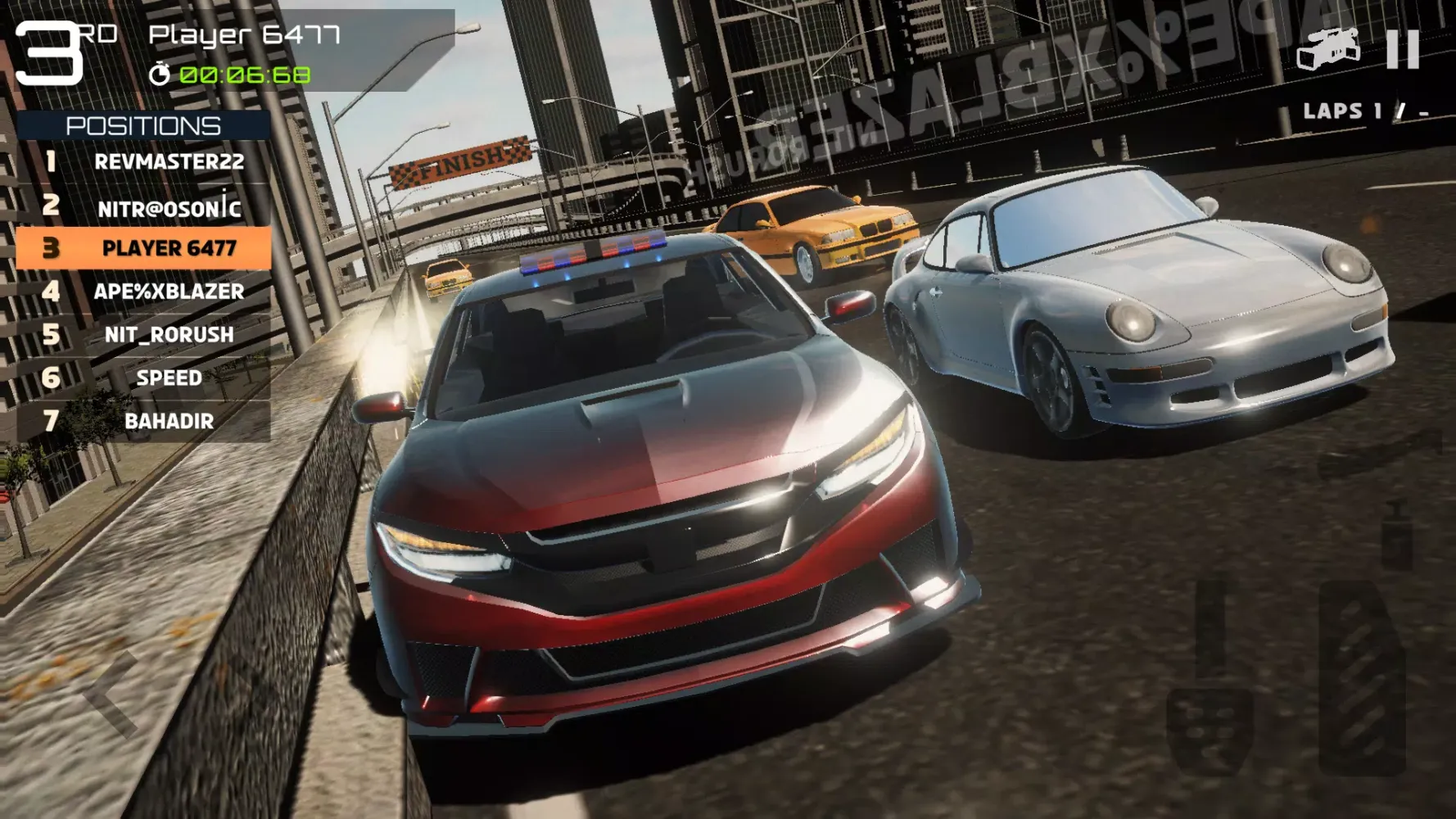 Capturas de pantalla de Type-R Civic Drive Game 2025