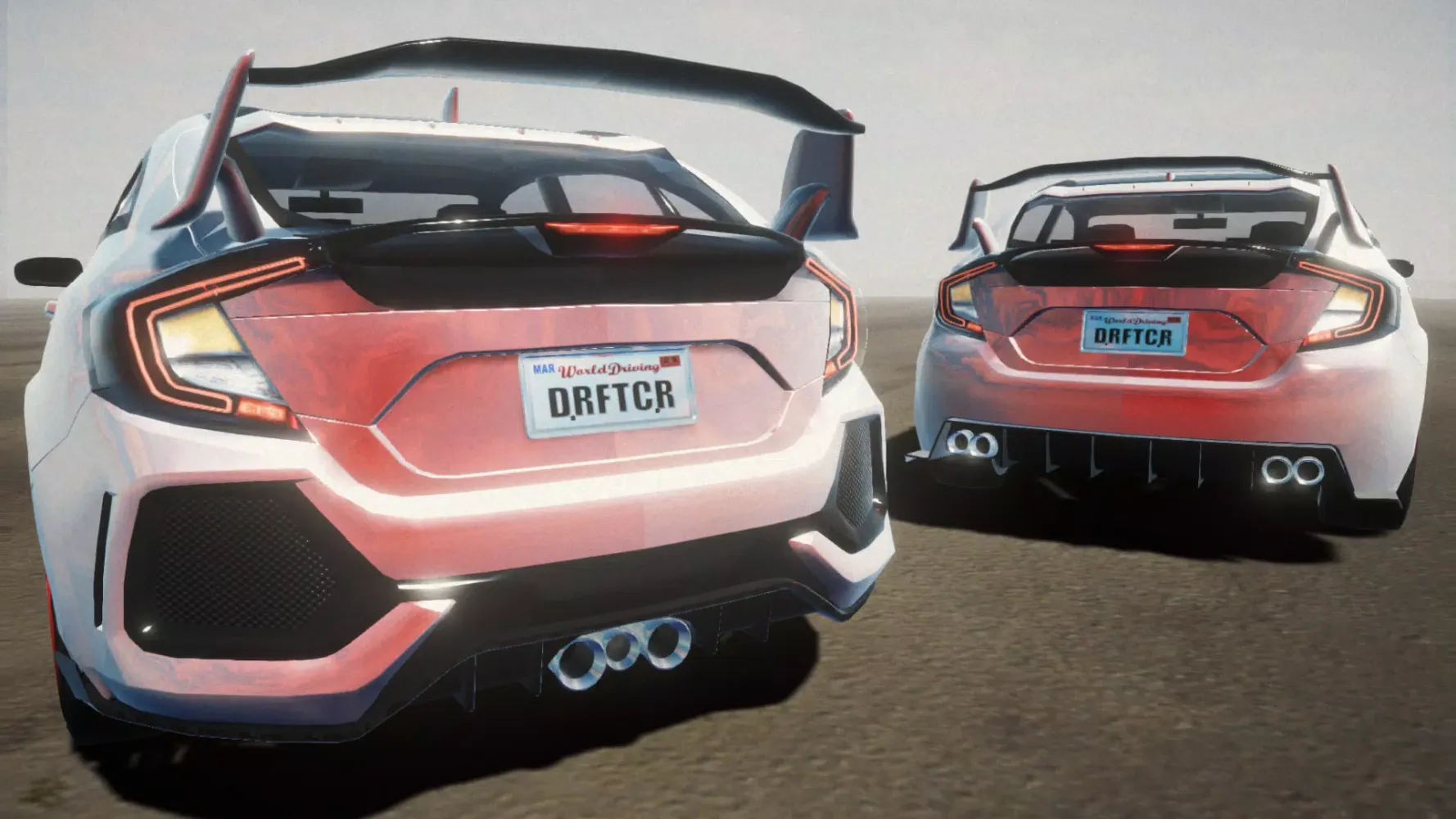 Capturas de pantalla de Type-R Civic Drive Game 2025