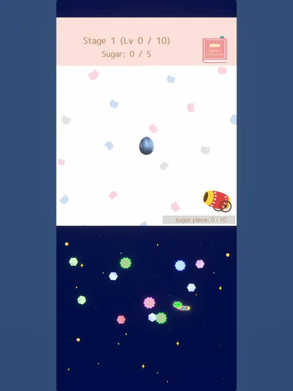 ภาพหน้าจอของ Sweets Universe iPad 