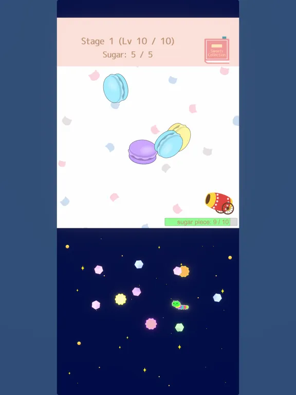 ภาพหน้าจอของ Sweets Universe iPad 