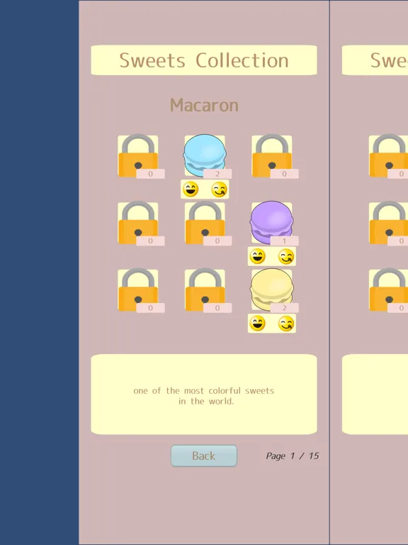 ภาพหน้าจอของ Sweets Universe iPad 
