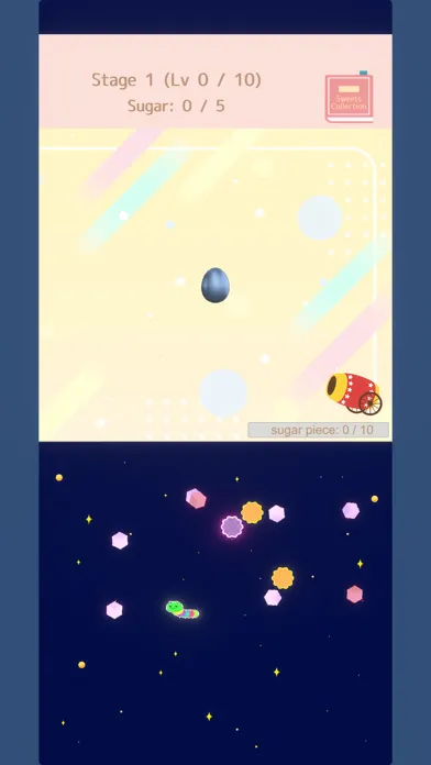 ภาพหน้าจอของ Sweets Universe