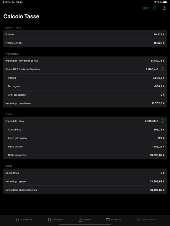 Capturas de pantalla de TaxMan - Regime Forfettario iPad 