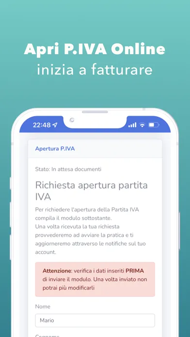 Capturas de pantalla de TaxMan - Regime Forfettario