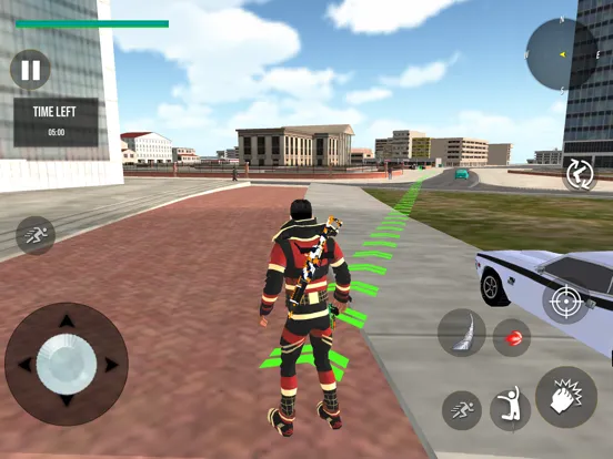 Zrzuty ekranu Spider Rope Hero: City Fight iPad 