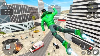Zrzuty ekranu Spider Rope Hero: City Fight