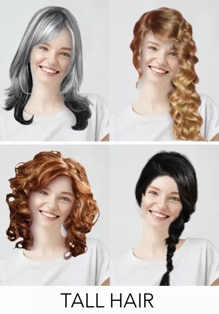 Hair color Changer - Hairstyles Photo Editor Screenshots