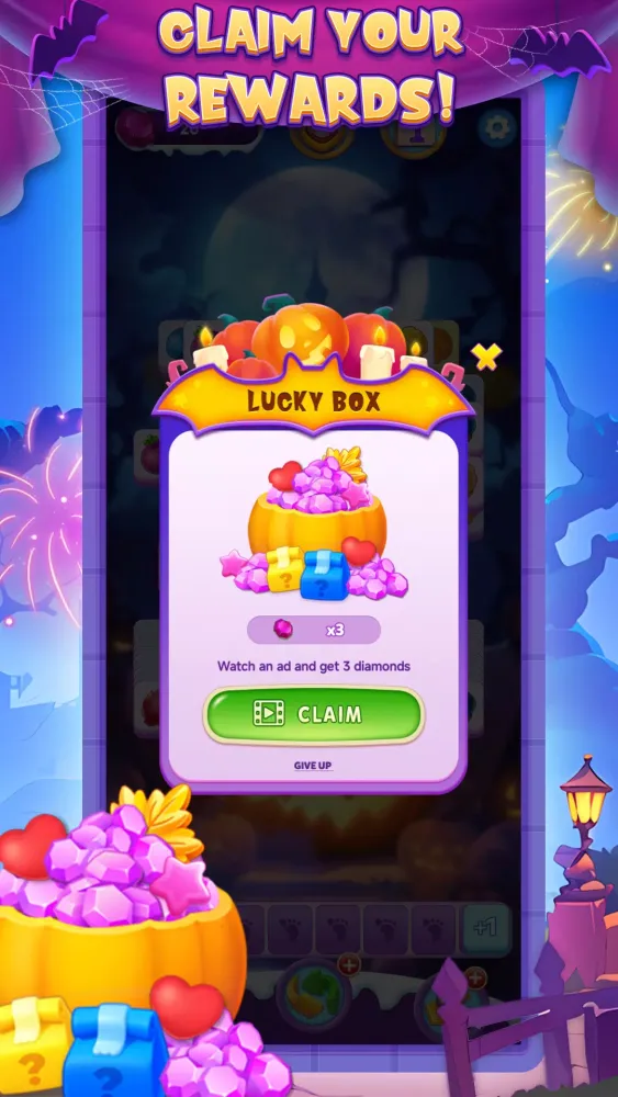 Halloween Fruit Crush স্ক্রিনশট