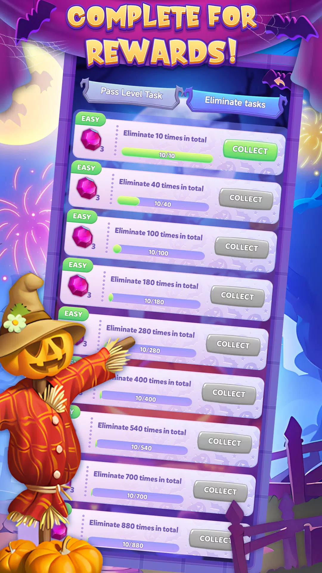 Halloween Fruit Crush Screenshots