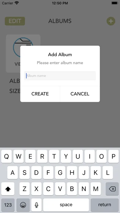 Secure File Screenshots