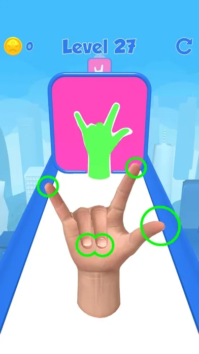 Captures d'écran de The Hand!