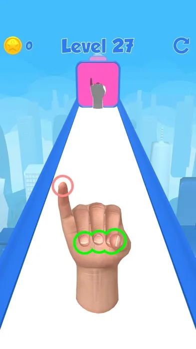 Captures d'écran de The Hand!
