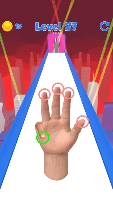 Captures d'écran de The Hand!