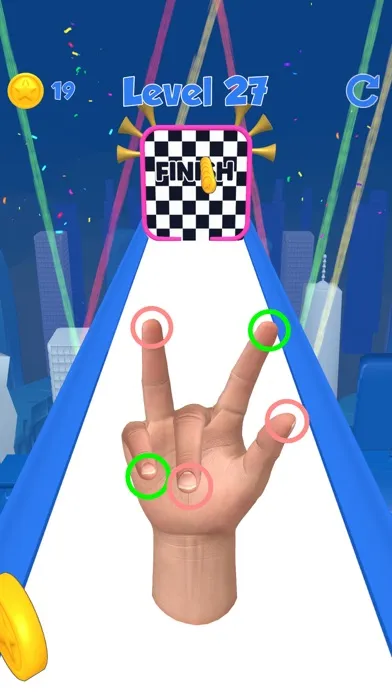 Captures d'écran de The Hand!