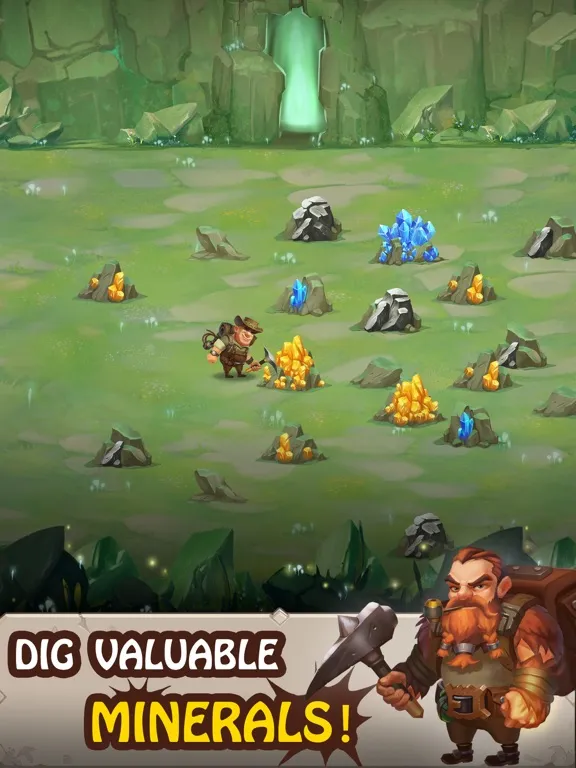 Tangkapan skrin MineLegend2 iPad 