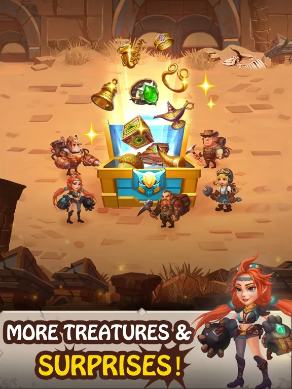 Tangkapan skrin MineLegend2 iPad 