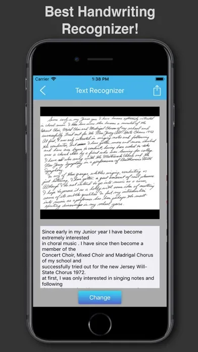 Handwriting To Text Recognizer应用截图