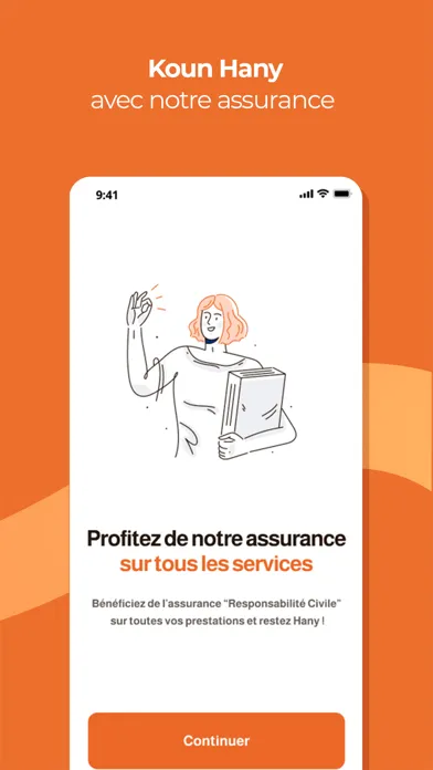 Hany - Service à domicile スクリーンショット