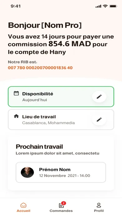Capturas de tela do Hany Pro