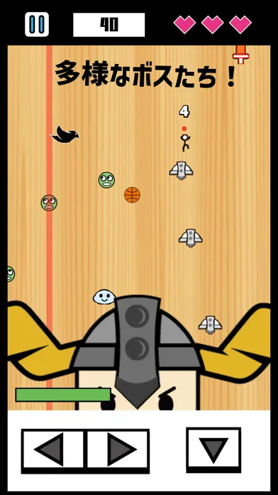 Tangkapan skrin 直撃ドロップマン - シンプルアクションミニゲーム