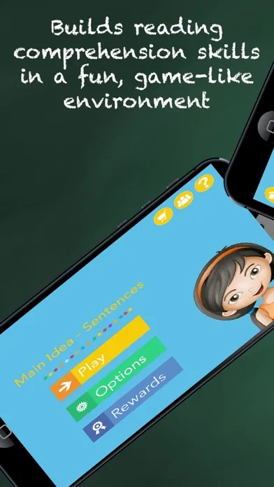Zrzuty ekranu Main Idea -Sentences