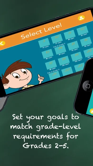 Tangkapan layar Reading Speed/Fluency Builder.