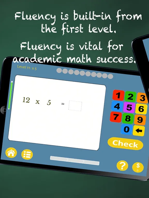 Tangkapan skrin Math Fact Fluency iPad