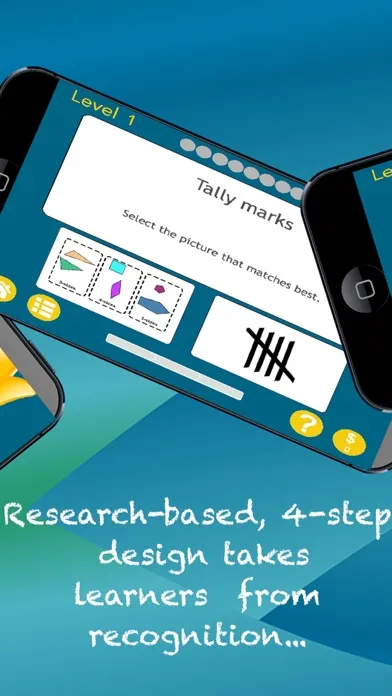Math Vocab 2 - Fun Learning Game for Improved Math Comprehension スクリーンショット