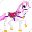Glitter Horse & Pony Coloring