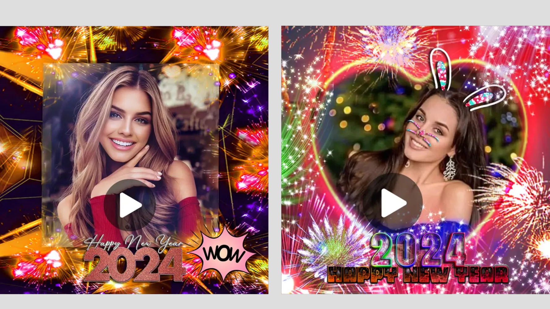 New Year Video Maker 2025 Screenshots
