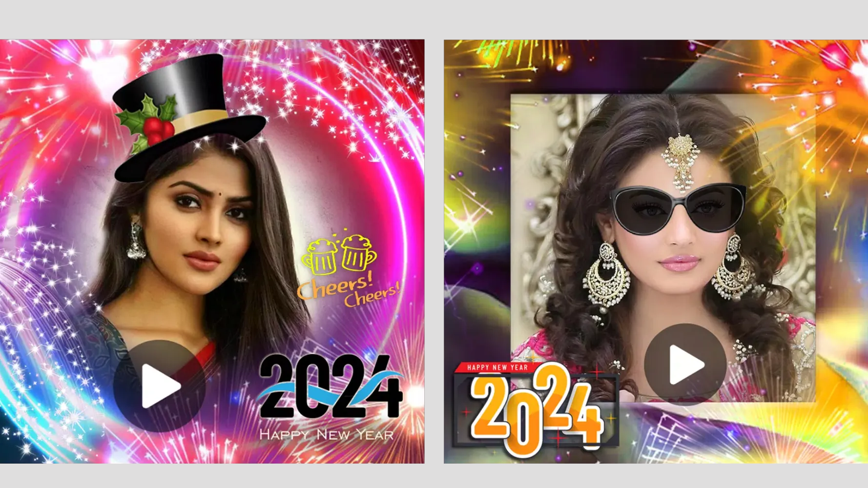 New Year Video Maker 2025 Screenshots