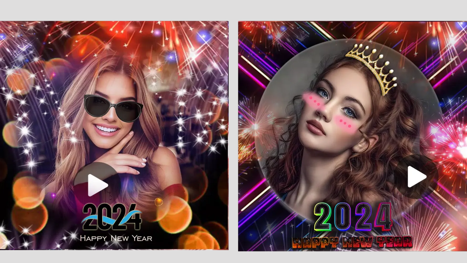 New Year Video Maker 2025 Screenshots