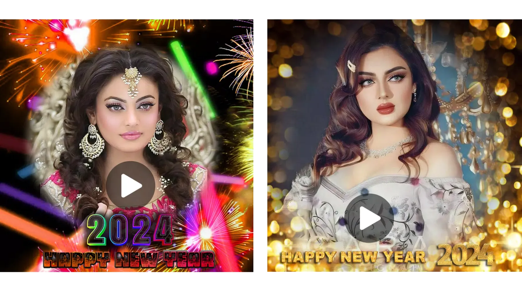 New Year Video Maker 2025 Screenshots