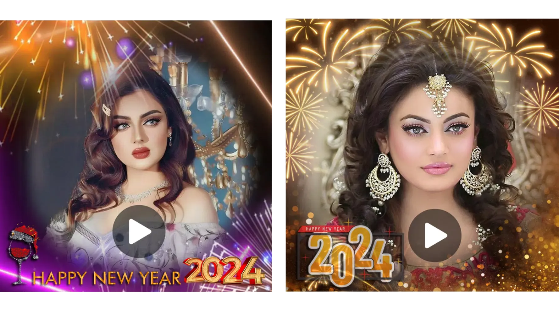 New Year Video Maker 2025 Screenshots