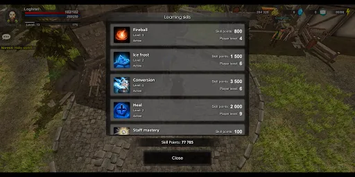 Kongardion: Fantasy Hero RPG应用截图