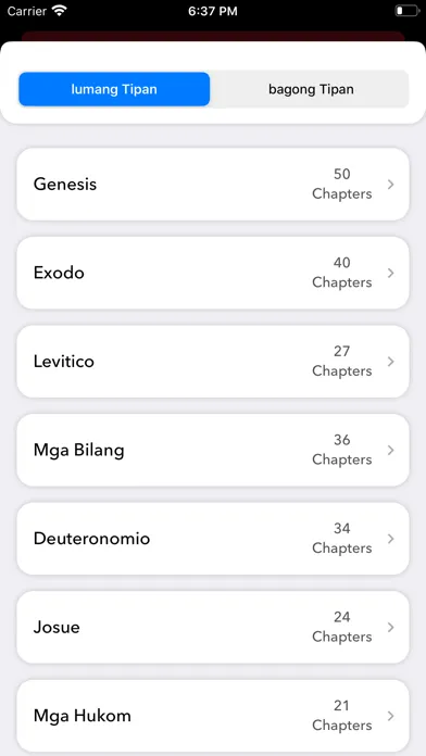 Capturas de tela do Ang Bibliya - Filipino